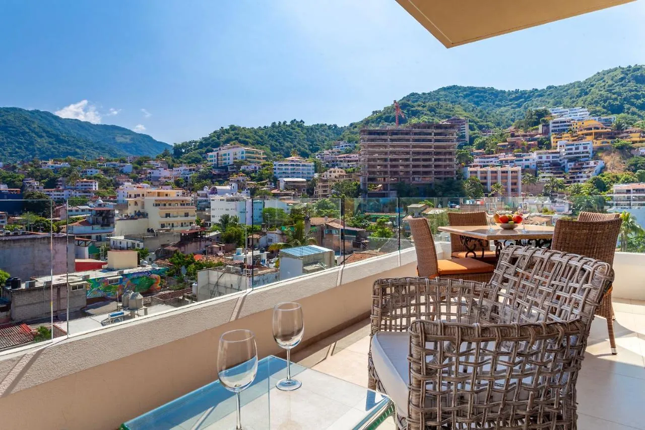 Lejlighed Zenith 601, Zona Romantica, 2 Balconies With Incredible Views, Rooftop Pool Puerto Vallarta